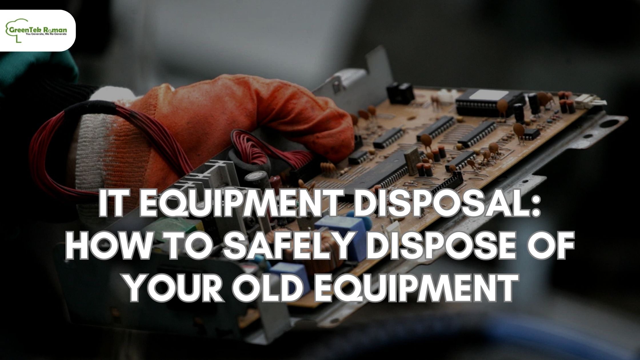 IT equiptment disposal blog banner