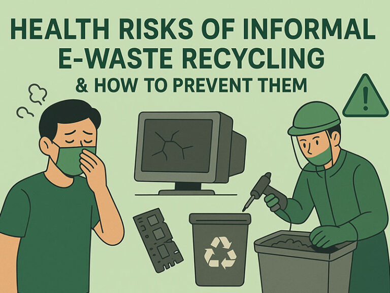 Informal e-waste recycling health risks